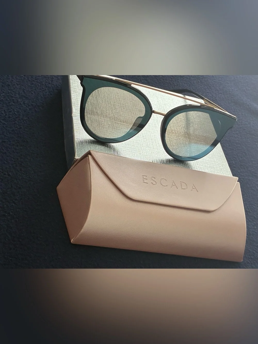 Escada Blue Lens Women's Sunglasses 64-15/145